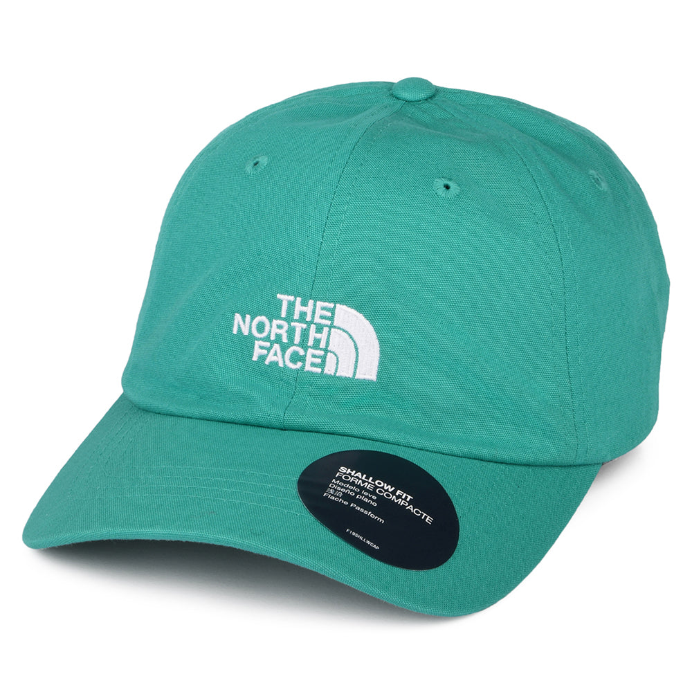 Gorra de béisbol Norm de algodón de The North Face - Verdemar