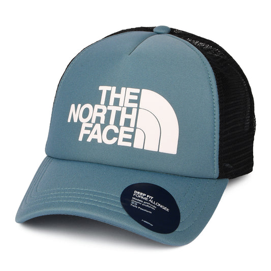 Gorra Trucker TNF Logo ajuste profundo de The North Face - Azul Pizarra