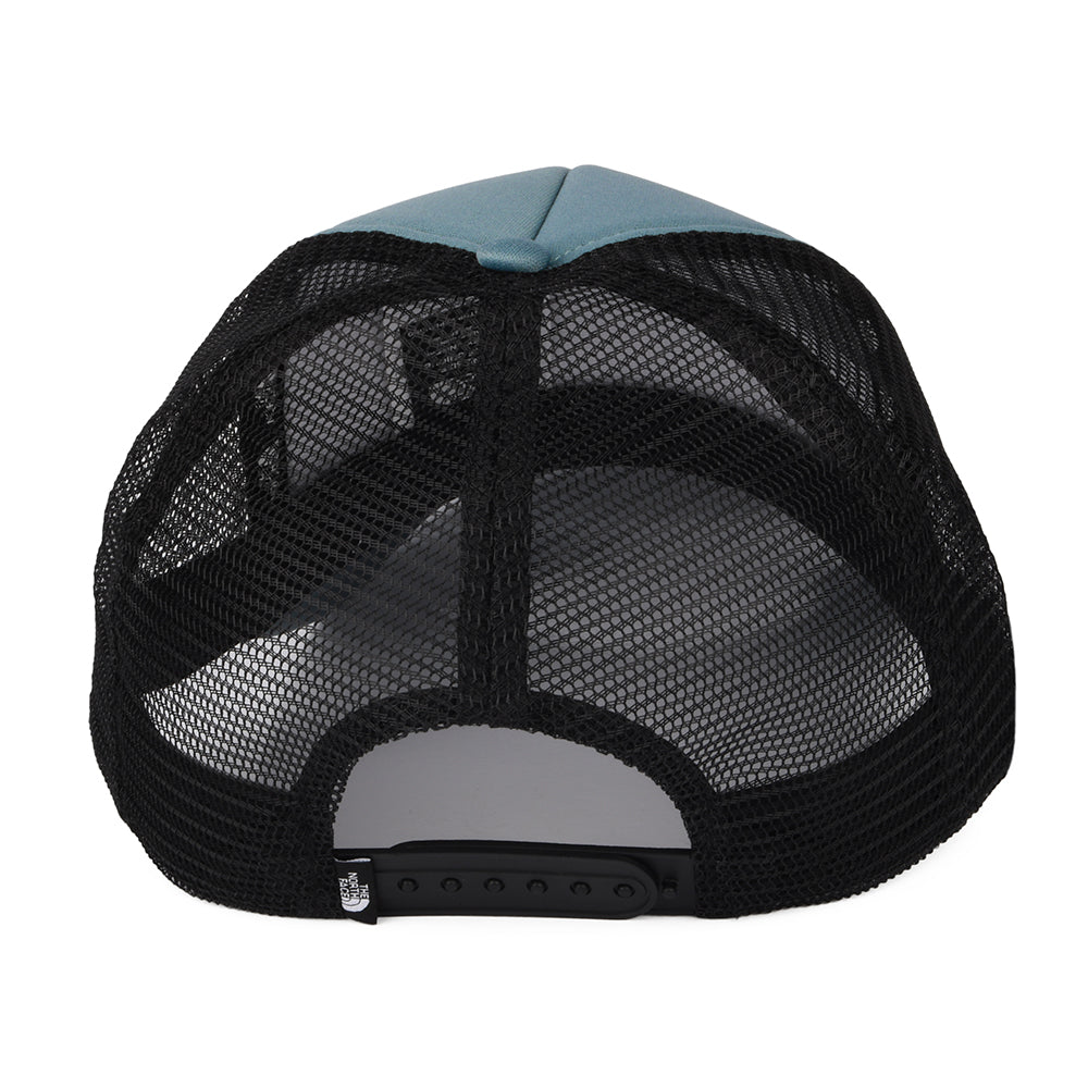 Gorra Trucker TNF Logo ajuste profundo de The North Face - Azul Pizarra