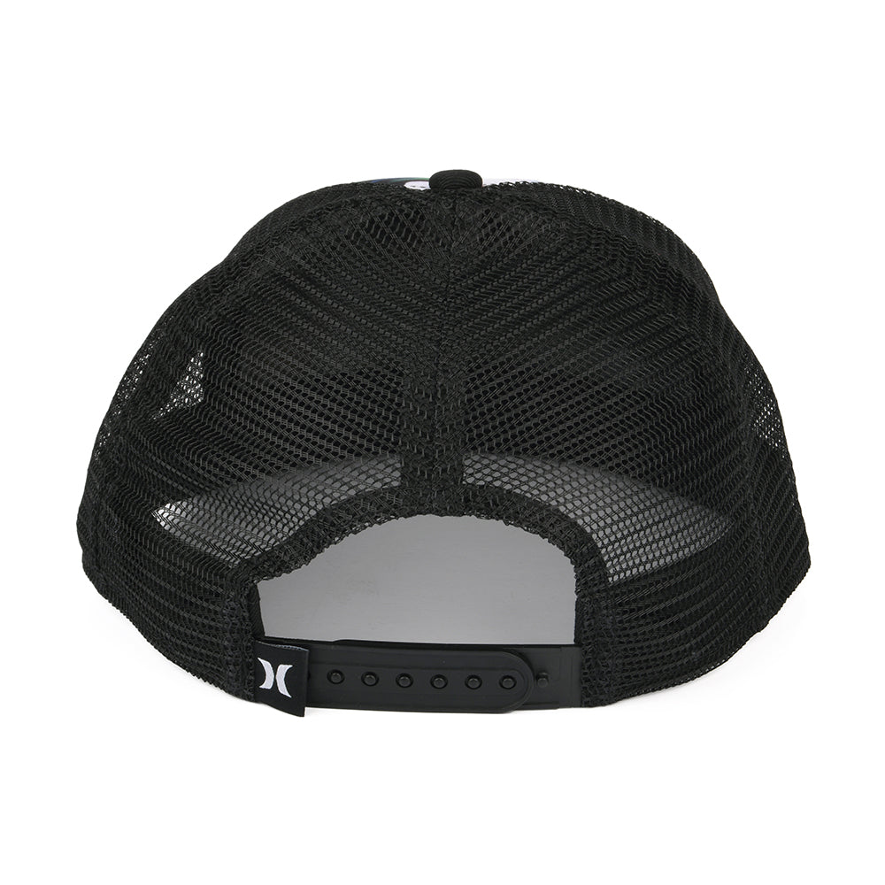 Gorra Trucker Balboa de Hurley - Floral-Negro