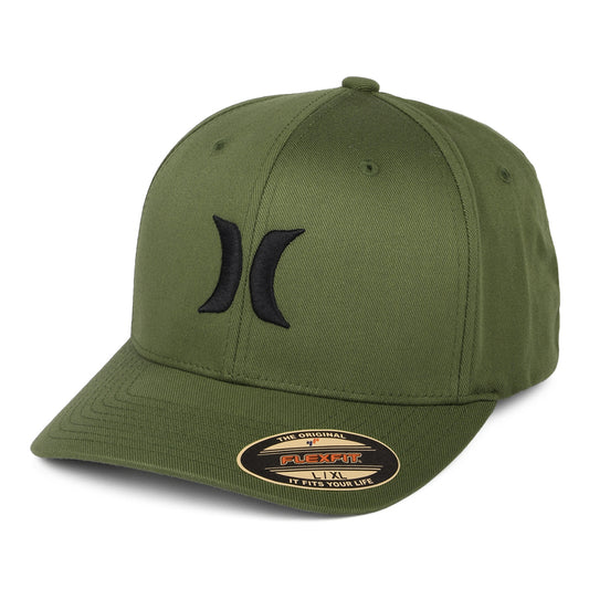 Gorra de béisbol One & Only Flexfit de Hurley - Verde Oliva