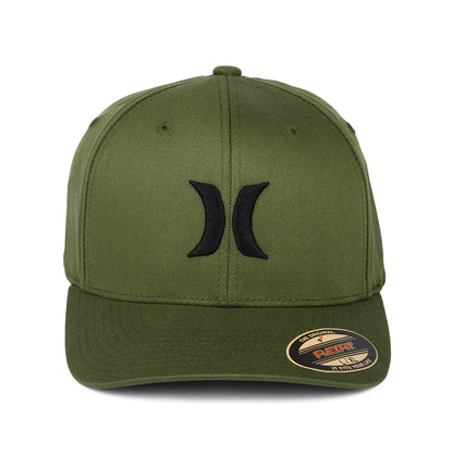 Gorra de béisbol One & Only Flexfit de Hurley - Verde Oliva