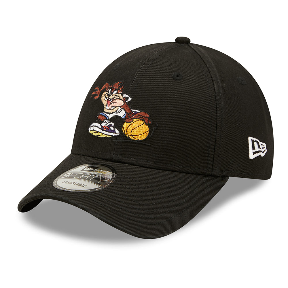 Gorra de béisbol 9FORTY Character Sports Looney Tunes Taz de New Era - Negro