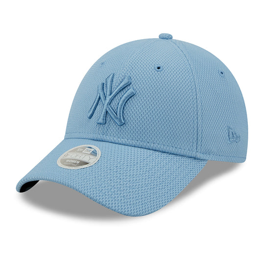 Gorra de béisbol mujeres 9FORTY MLB Diamond Era New York Yankees de New Era - Azul Cielo