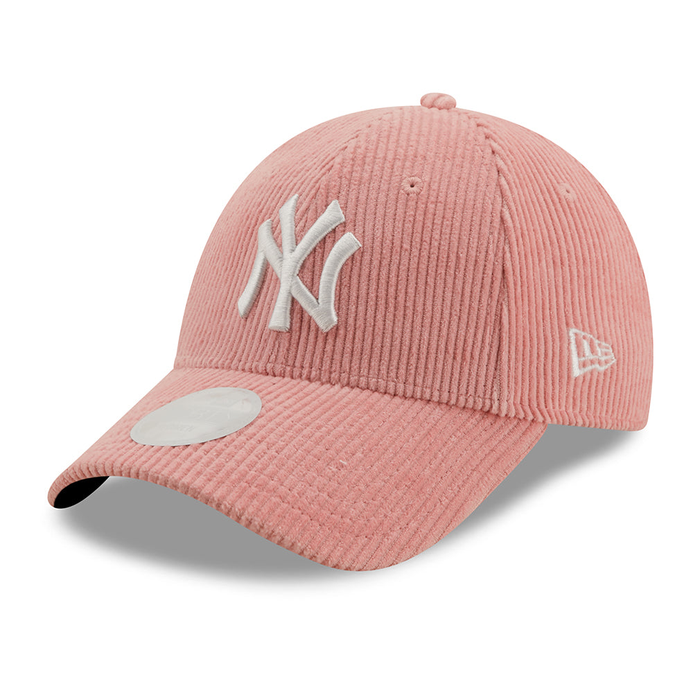 Gorra de béisbol 9FORTY MLB Fashion Cord New York Yankees de New Era - Rosa
