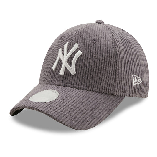 Gorra de béisbol 9FORTY MLB Fashion Cord New York Yankees de New Era - Gris