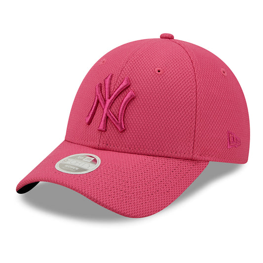 Gorra de béisbol mujeres 9FORTY MLB Diamond Era New York Yankees de New Era - Rosa