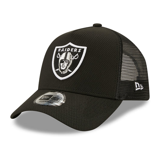 Gorra Trucker MLB Diamond Era Las Vegas Raiders de New Era - Negro
