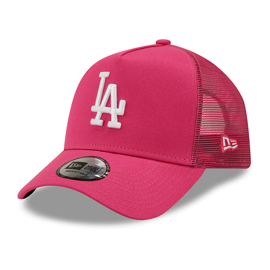 Gorra Trucker 9FORTY A-Frame MLB Tonal Mesh L.A. Dodgers de New Era - Rosa