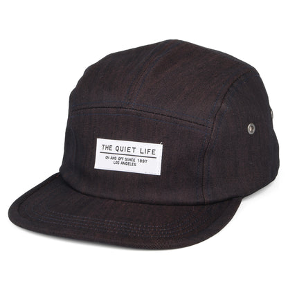 Gorra 5 paneles Overdyed de tejido vaquero de The Quiet Life - Vaquero