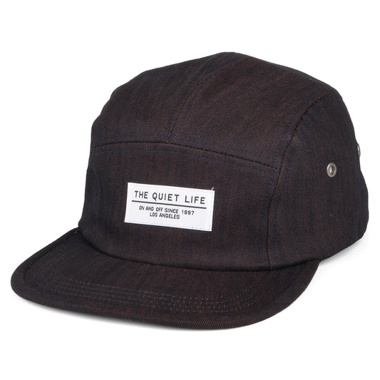 Gorra 5 paneles Overdyed de tejido vaquero de The Quiet Life - Vaquero