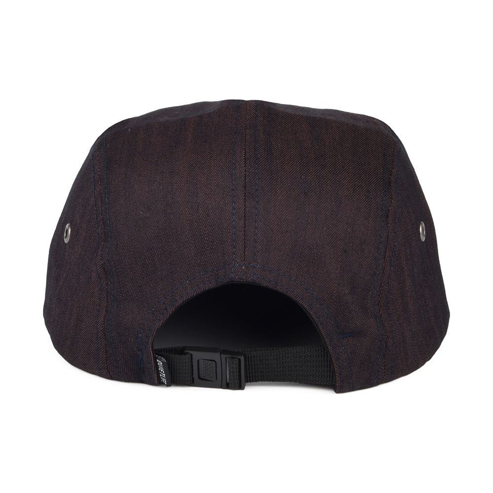 Gorra 5 paneles Overdyed de tejido vaquero de The Quiet Life - Vaquero