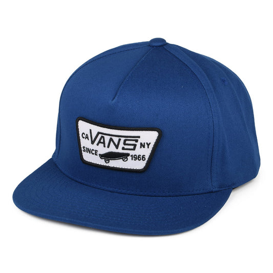 Gorra Snapback Full Patch de Vans - Azul Medio