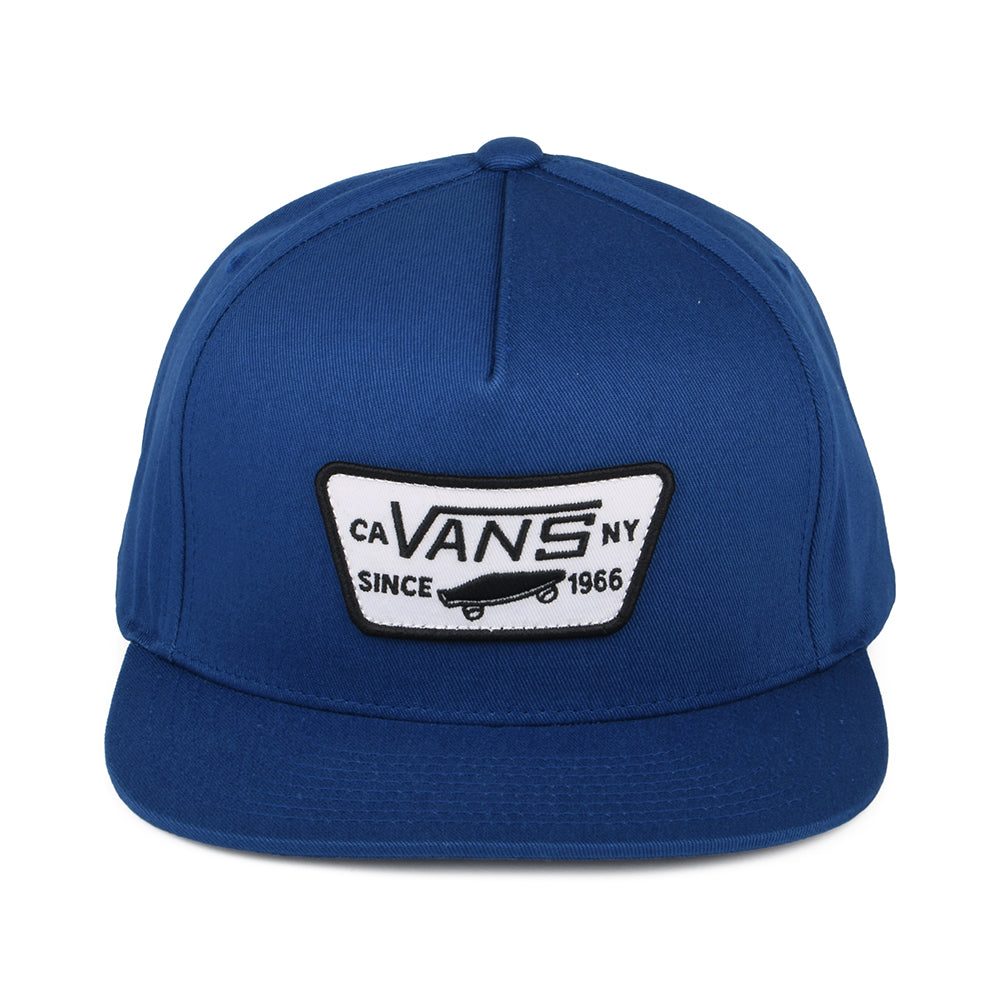 Gorra Snapback Full Patch de Vans - Azul Medio