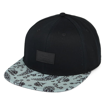 Gorra Snapback Allover It estampado cachemira de Vans - Negro-Verde