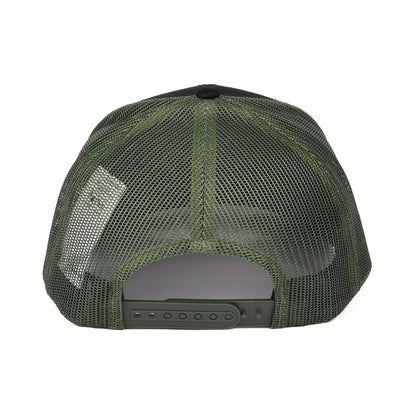 Gorra Trucker con malla de Columbia - Negro-Verde