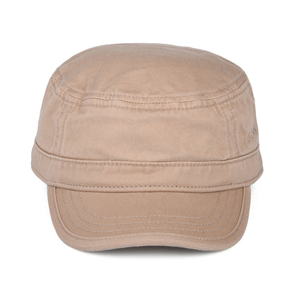 Gorra militar de algodón de Stetson - Beige