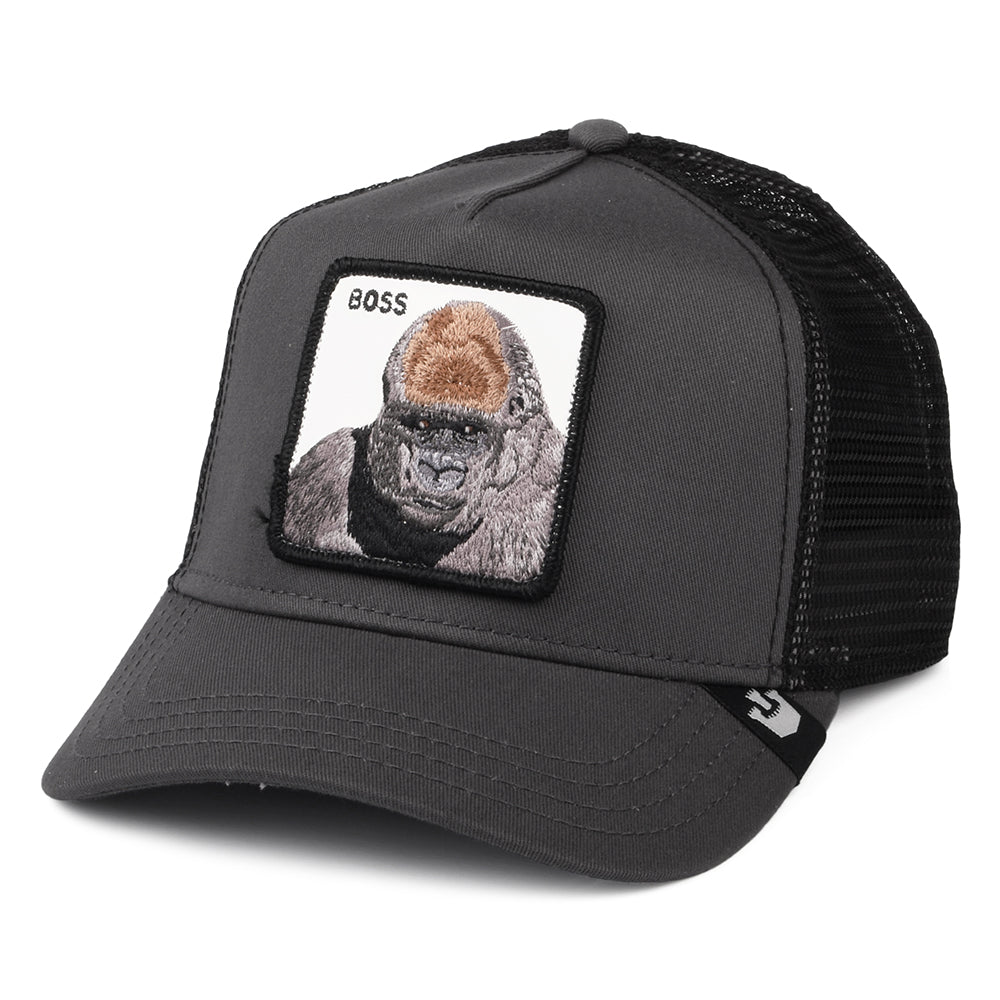 Gorra Trucker Primal de Goorin - Gris