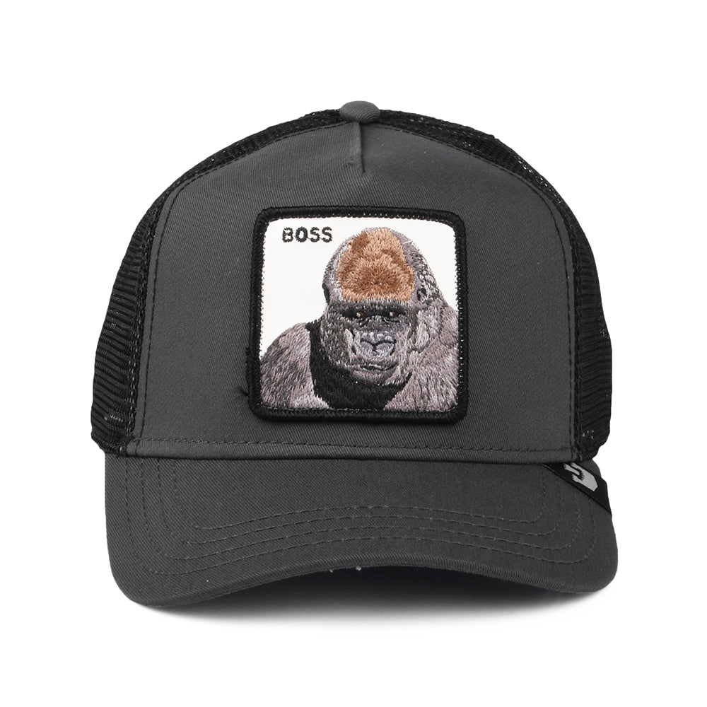 Gorra Trucker Primal de Goorin - Gris