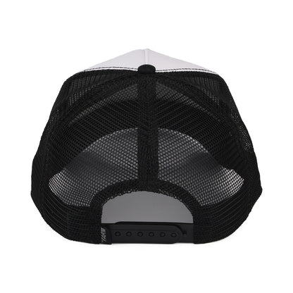 Gorra Trucker Alpha Dog de Goorin - Negro-Blanco