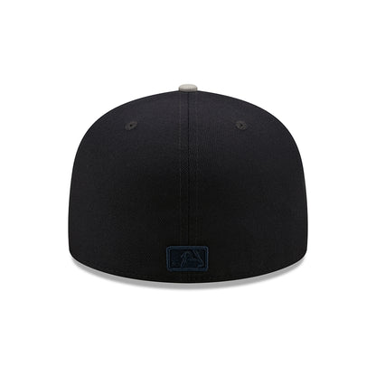 Gorra de béisbol 59FIFTY MLB Side Patch New York Yankees de New Era - Azul Marino-Gris