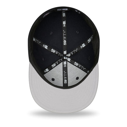 Gorra de béisbol 59FIFTY MLB Side Patch New York Yankees de New Era - Azul Marino-Gris