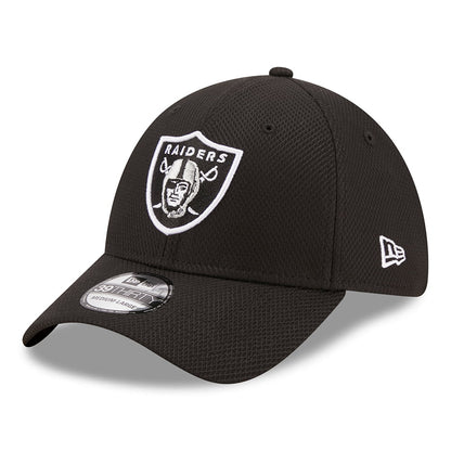Gorra de béisbol 39THIRTY NFL Diamond Era Las Vegas Raiders de New Era - Negro