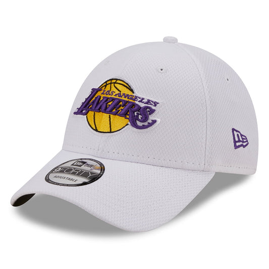 Gorra de béisbol 9FORTY NBA Diamond Era L.A. Lakers de New Era - Blanco