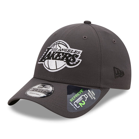 Gorra de béisbol 9FORTY L.A. Lakers de New Era - Grafito