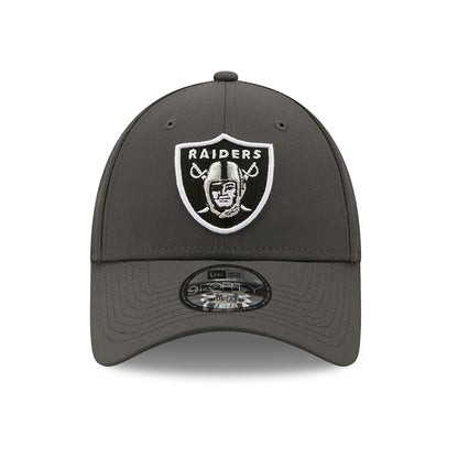 Gorra de béisbol 9FORTY NFL Monochrome Las Vegas Raiders de New Era - Grafito