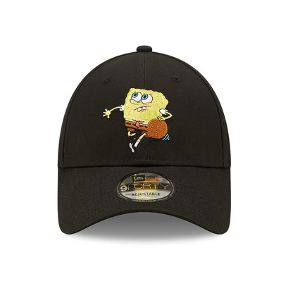 Gorra de béisbol 9FORTY Sporty Sponge Bob Esponja Pantalones Cuadrados de New Era - Negro