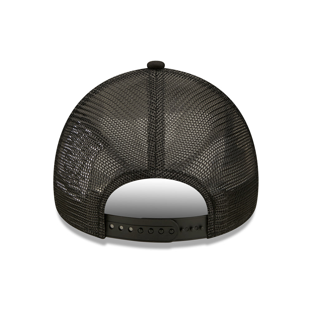 Gorra Trucker A-Frame Sporty Sponge Bob Esponja Pantalones Cuadrados de New Era - Negro