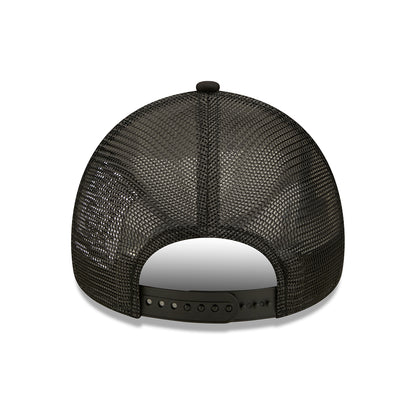 Gorra Trucker A-Frame Sporty Sponge Bob Esponja Pantalones Cuadrados de New Era - Negro