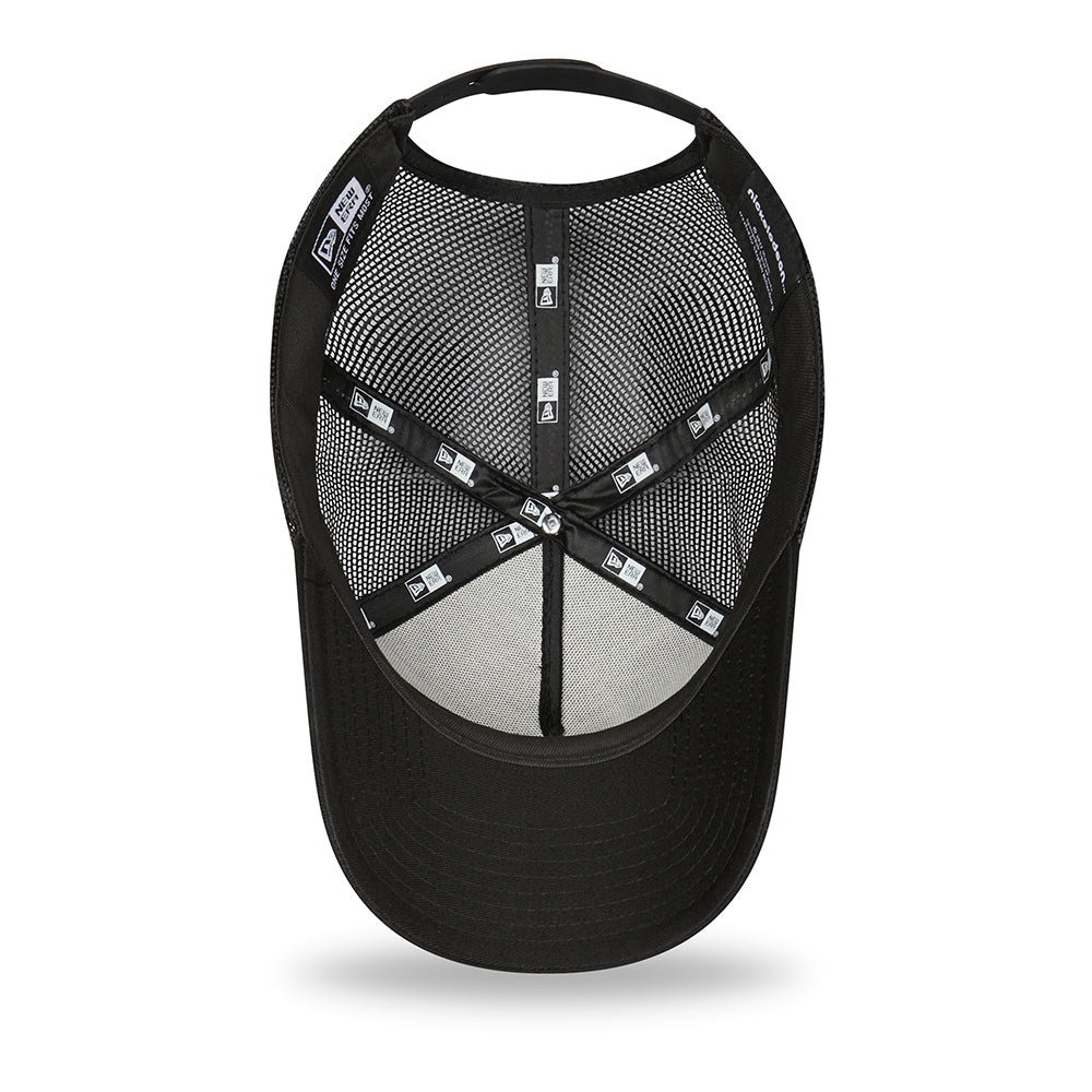 Gorra Trucker A-Frame Sporty Sponge Bob Esponja Pantalones Cuadrados de New Era - Negro