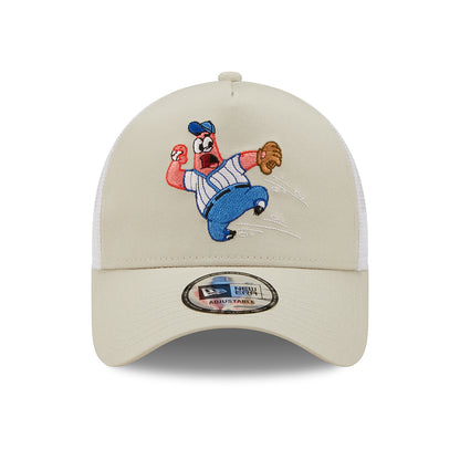Gorra Trucker A-Frame Sporty Sponge de New Era - Piedra