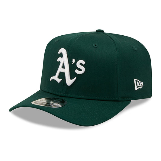Gorra Snapback 9FIFTY Stretch MLB Team Colour Oakland Athletics de New Era - Verde Oscuro