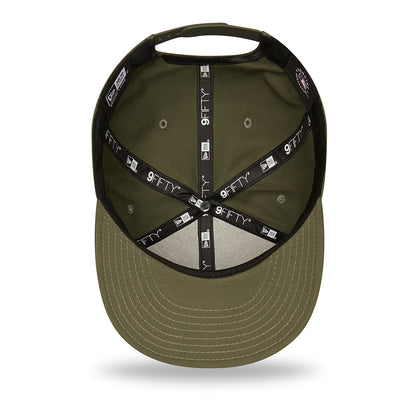 Gorra de béisbol 9FIFTY MLB League Essential L.A. Dodgers de New Era - Verde Oliva