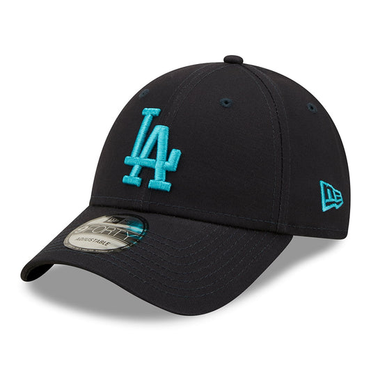 Gorra de béisbol 9FORTY MLB League Essential L.A. Dodgers de New Era - Azul Marino-Azul