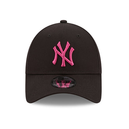 Gorra de béisbol 9FORTY MLB League Essential ll New York Yankees de New Era - Negro-Morado