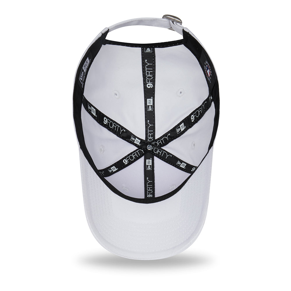Gorra de béisbol 9FORTY MLB League Essential ll New York Yankees de New Era - Blanco-Tofe