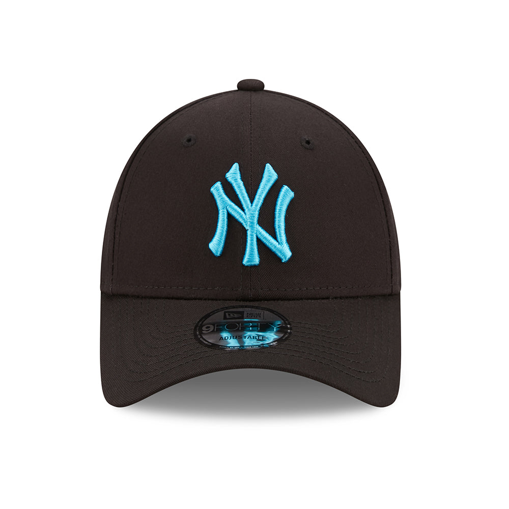 Gorra de béisbol 9FORTY MLB Neon Pack New York Yankees de New Era - Negro-Azul