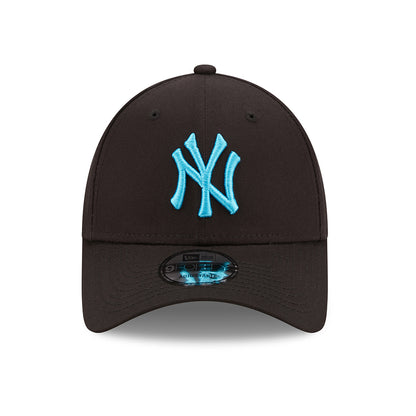 Gorra de béisbol 9FORTY MLB Neon Pack New York Yankees de New Era - Negro-Azul