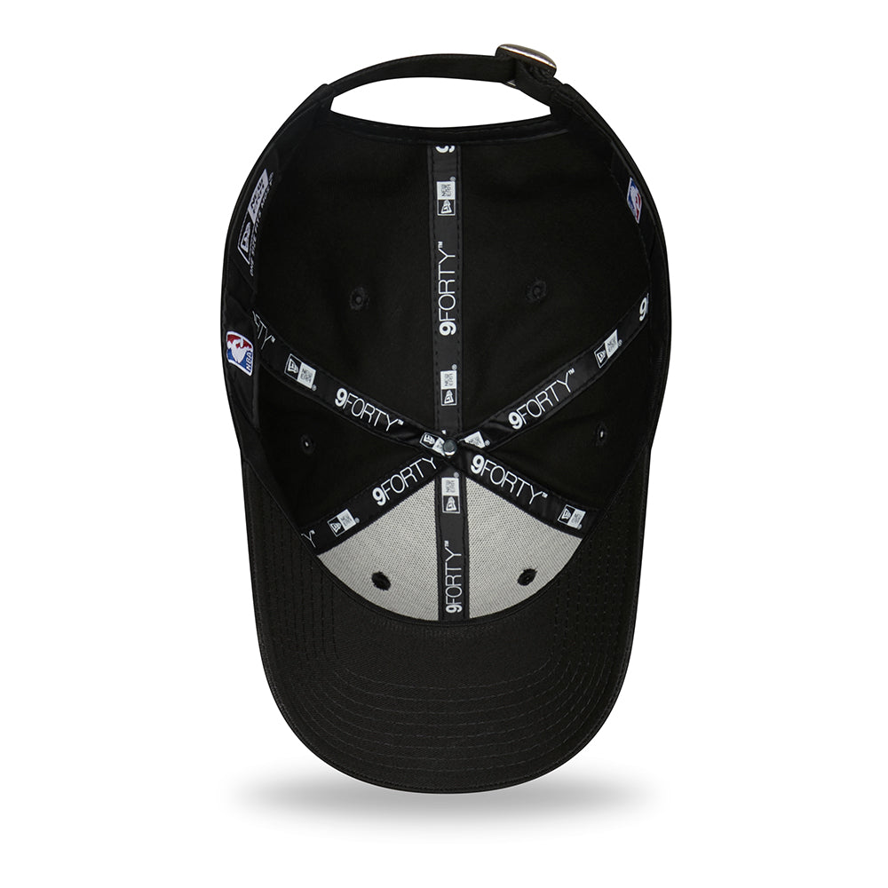 Gorra de béisbol 9FORTY NBA Neon Pack Chicago Bulls de New Era - Negro-Rojo