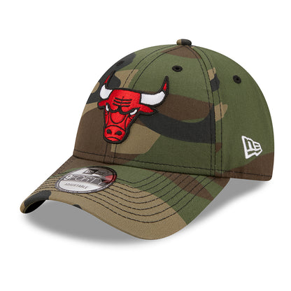 Gorra de béisbol 9FORTY NBA Camo Chicago Bulls de New Era - Camuflaje
