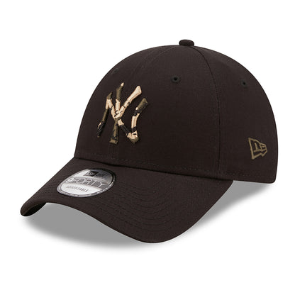 Gorra de béisbol 9FORTY MLB Camo Infill New York Yankees de New Era - Negro-Camuflaje