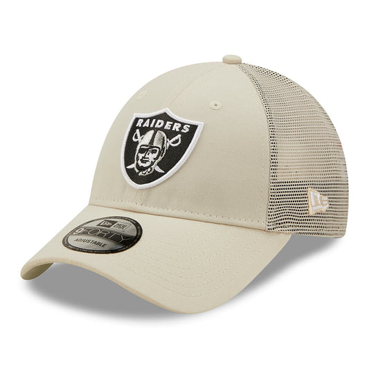 Gorra Trucker 9FORTY NFL Home Field - Las Vegas Raiders de New Era - Piedra