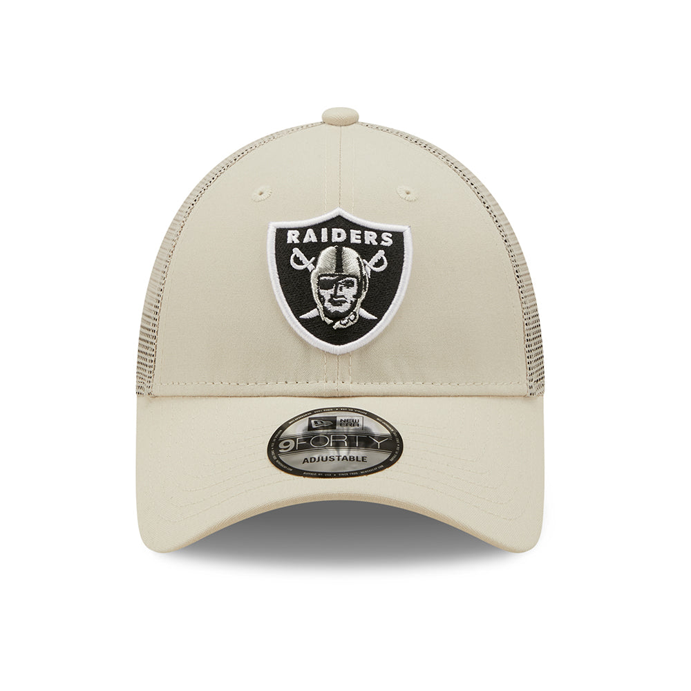 Gorra Trucker 9FORTY NFL Home Field - Las Vegas Raiders de New Era - Piedra