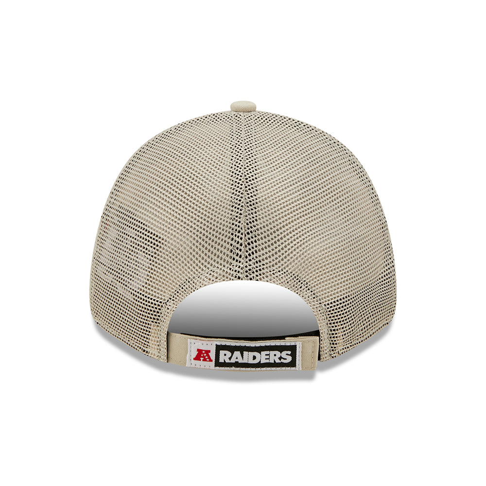 Gorra Trucker 9FORTY NFL Home Field - Las Vegas Raiders de New Era - Piedra