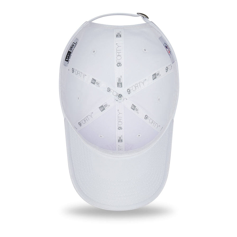 Gorra de béisbol 9FORTY MLB League Essential New York Yankees de New Era - Blanco-Rosa
