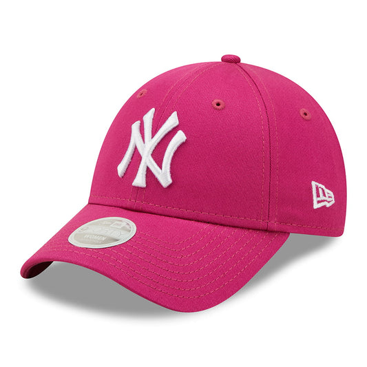 Gorra de béisbol 9FORTY MLB League Essential New York Yankees de New Era - Rosa-Blanco